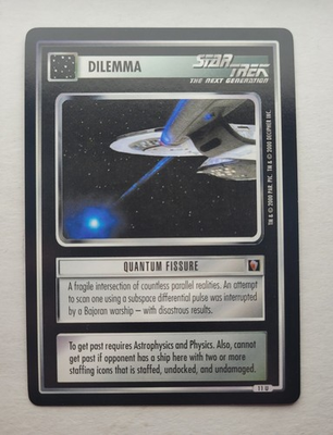 #ad #ad Star Trek CCG: QUANTUM FISSURE BONUS Uncommon SAVE UP TO 25% 1E Mirror $1.49