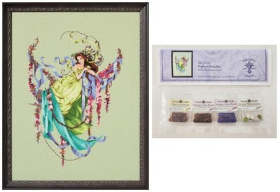 Mirabilia DAPHNE'S CONNECTION CHART+EMBELLISHMENT PACK-Counted Cross Stitch