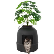 Lifewit Cat Litter Box Hidden Enclosure Litter Tray With Odor Control Carb...