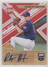 2019 Elite Extra Edition 18U National Team Signatures Red Rawley Hector Auto 0l2