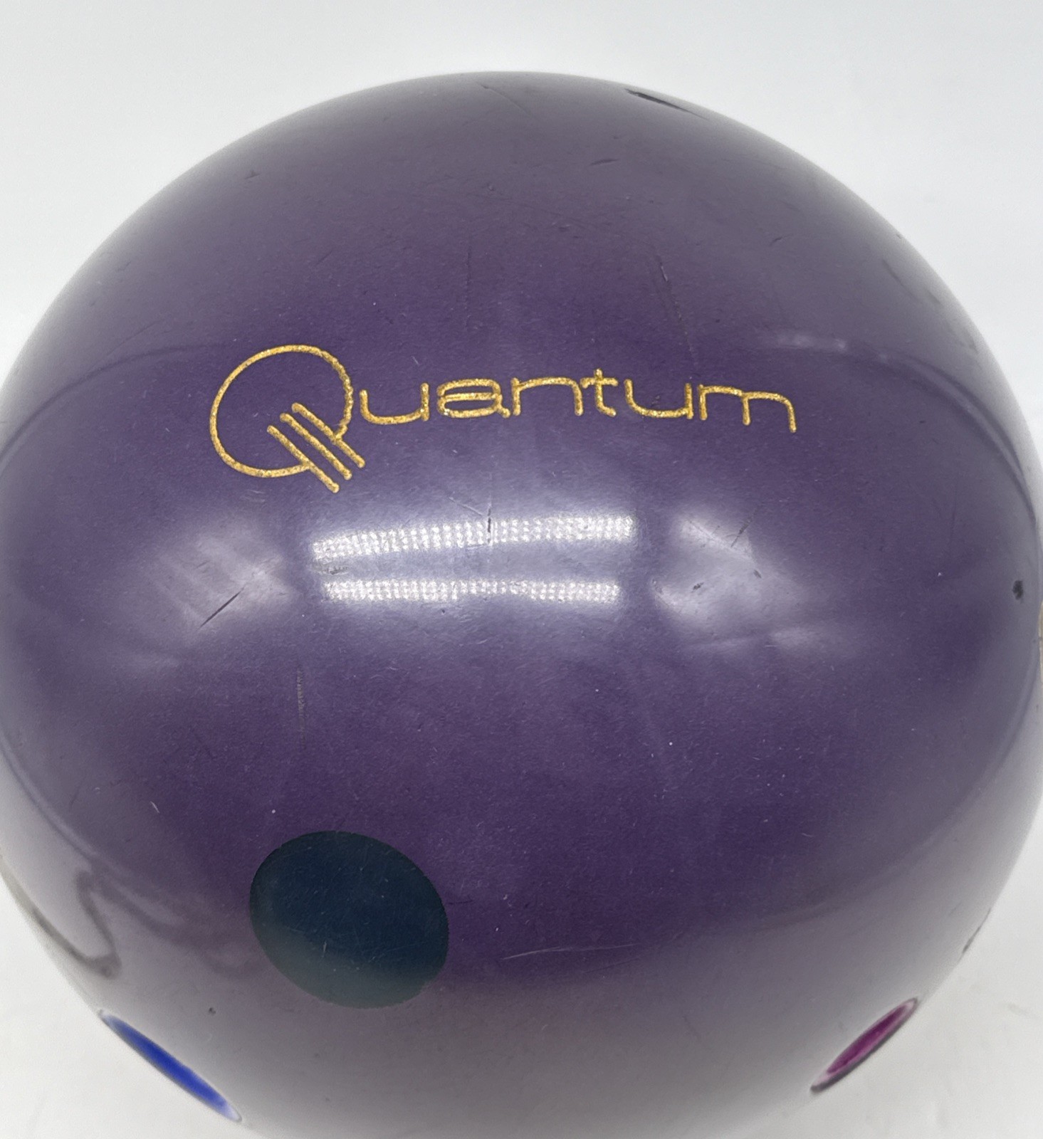 Quantum Proactive 16lb Bowling Ball Purple Drilled-Made In U