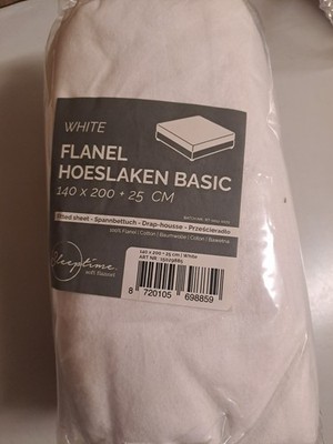Sleeptime Spannbettlaken Flanell basic 140 x 200 cm