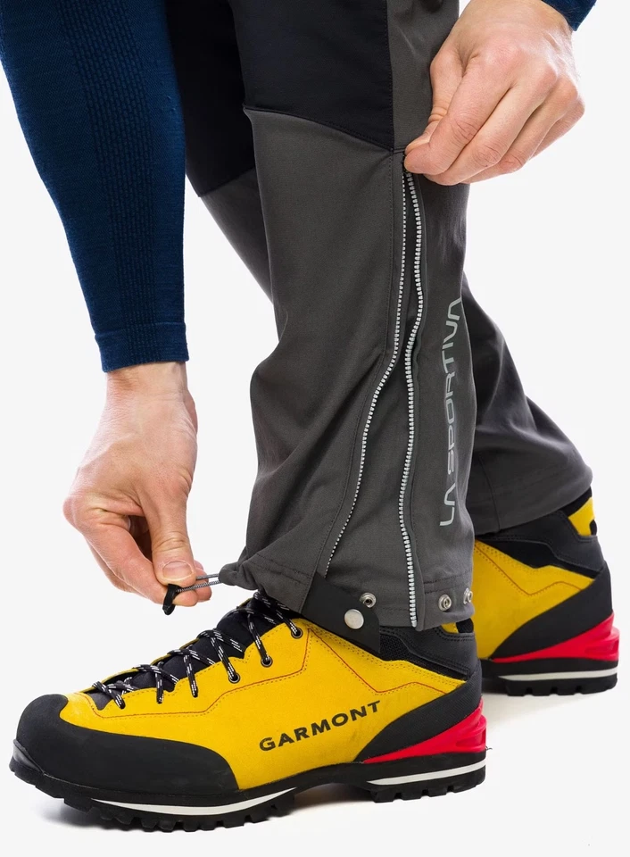 Pantalones de seguimiento La Sportiva Clariden 2.0 carbono/negro talla M Foto 4 de 4