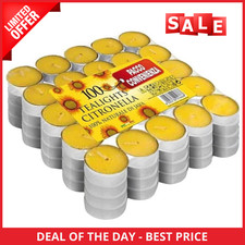 Outdoor Citronella Candles Garden Insect Mosquito Repellent Pack Of