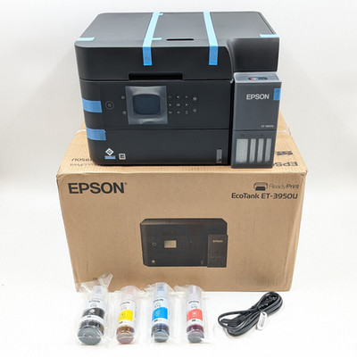 Epson EcoTank ET-3950U Wireless All-in-One Color Supertank Printer (C11CL43204)