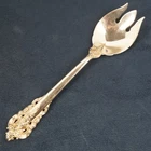 Wallace for Cartier Sterling Silver Grand Baroque Ice Cream Fork - Free Ship US