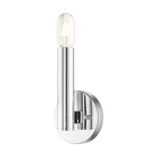 Livex Lighting 51131 Copenhagen 9" Tall Wall Sconce - Chrome