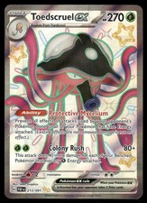 Pokemon Karten Toedscruel ex 213/091 Paldean Fates Shiny Ultra Rare NM