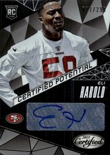 2015 Panini Certified Eli Harold #CP-EH Certified Potential Autographs 19M