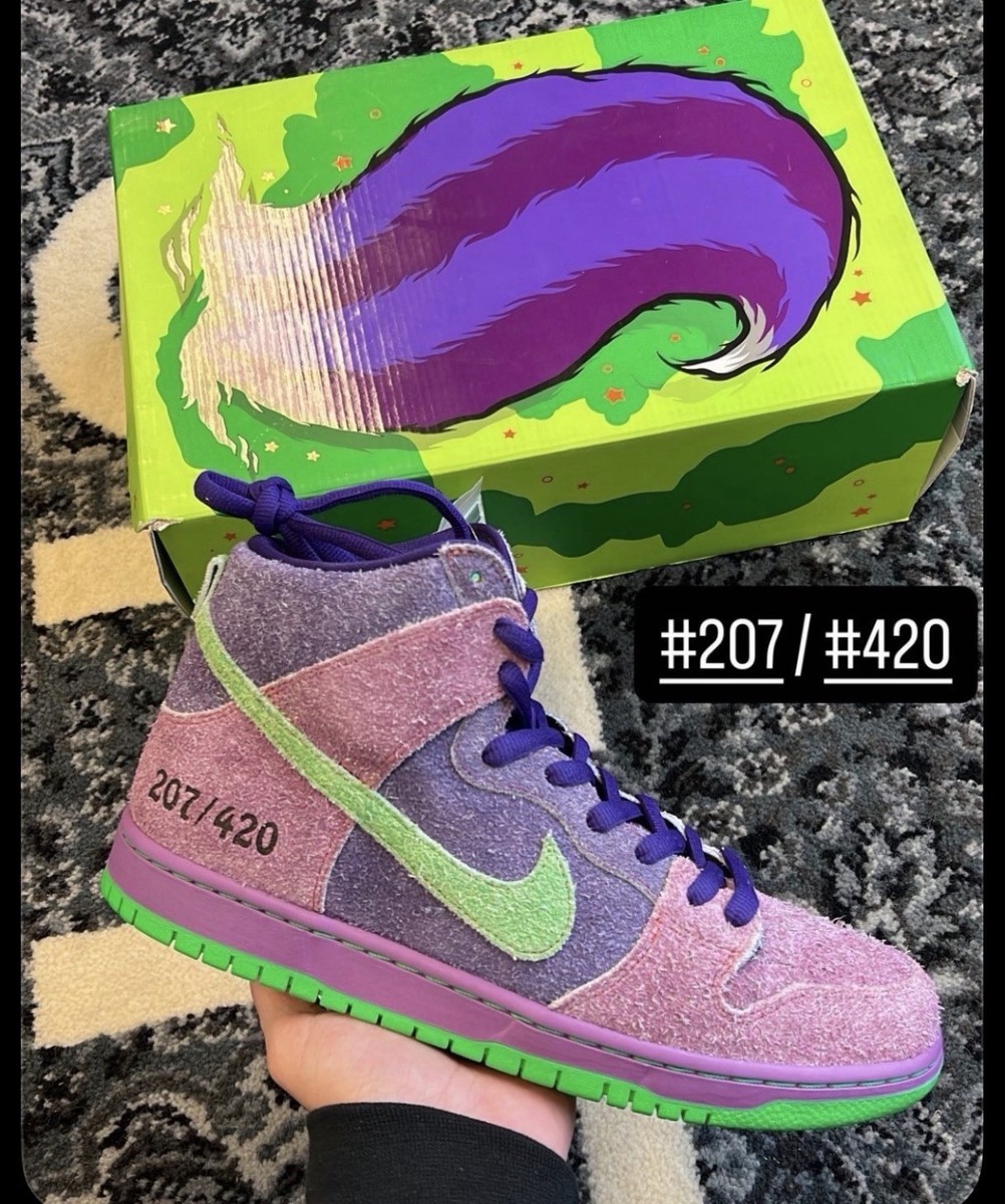 Size 10 - Nike Dunk Pro SB High Reverse Skunk 194496185430| eBay