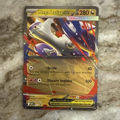 Mega Latias ex 011 Me: Mega Evolution Promo Holo NM