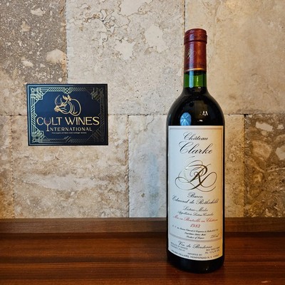 1983 Chateau Clarke Bordeaux wine, Listrac-Medoc [Baron Rothschild]