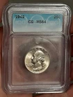 1942 Washington Quarter ICG MS64