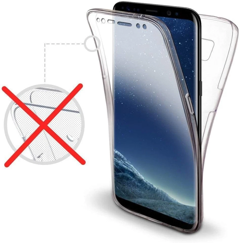 Coque pour Samsung Galaxy S8 360° Transparente Antichoc | Intégrale - Photo 3/3
