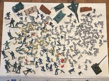 Militär, Konvolut, Spielzeug, Plastikfiguren Hauptsächlich China, Antik
