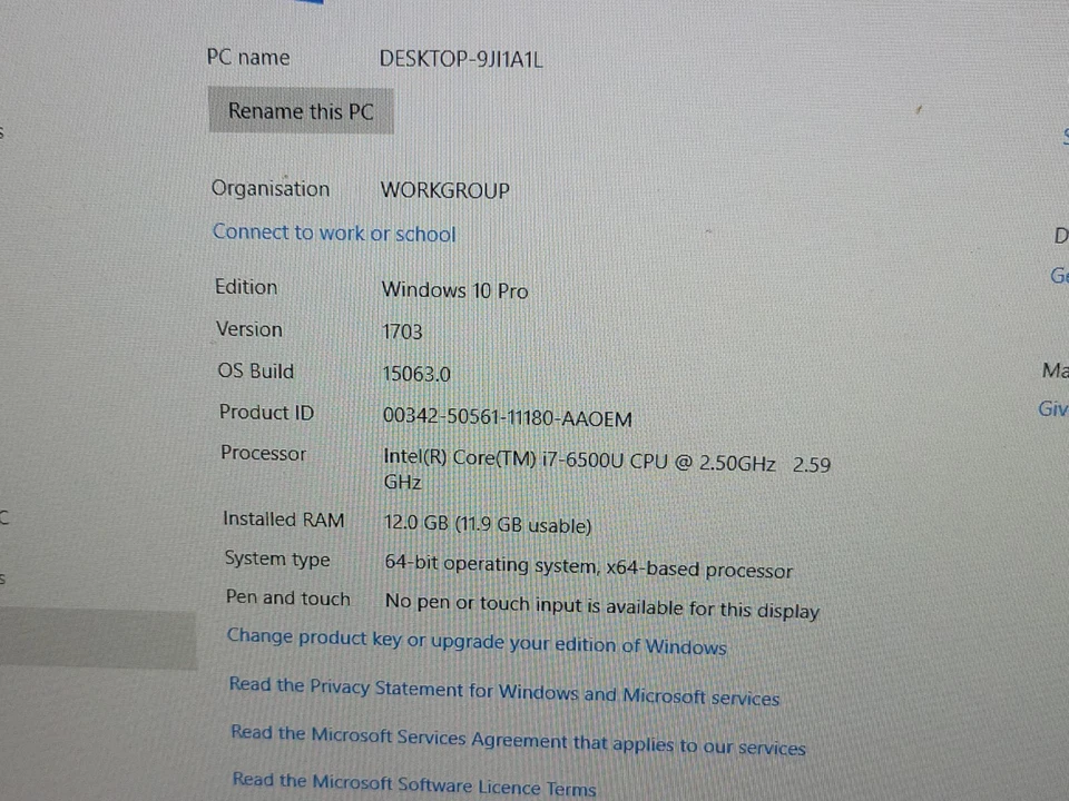 HP ProBook 470 G3 i7 6500U 2.5GHz 12GB, 256GB SSD, 600GB SSD HDD 17" FHD Laptop - Image 2 of 4