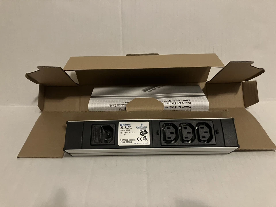 Emerson Knurr DI-Strip Network Power 3 Outlets (No Power Cord) - Image 2 of 4