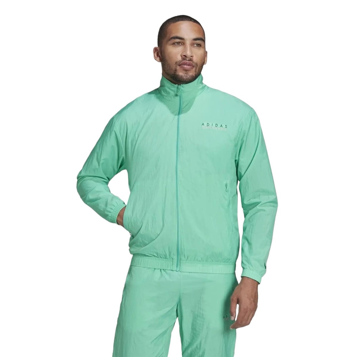 ◆adidas◆ Retro Sports Club Track Top White JM8022 adidas ORIGINALS MEN'S SPORTS CLUB TRACK TOP JACKET GREEN