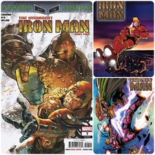 IRON MAN #7 **COVER SELECT**  OPEN  PRESALE 04/16/2025
