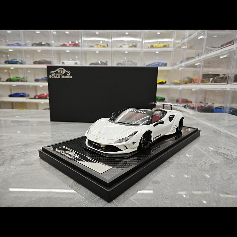 VIP 1:18 Ferrari F8 LB-Works GT White Limited Resin Diecast