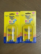 (2) Banana Boat Kids Sport Stick Sunscreen 50spf 0.5oz Exp 09/26