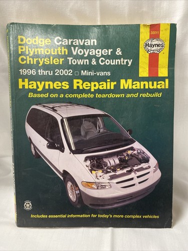 Dodge Caravan, Plymouth Voyager, Chrysler Town & Country 1996-2002 Haynes 30011