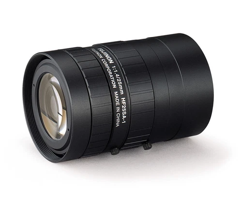NEW Fujinon HF25SA-1 Manual Iris C-Mount Fixed Focus Lens F1.4~F22/25mm 5MP 2/3"
