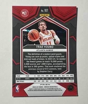 【アジア限定 NEW YEAR RC】TRAE YOUNG PANINI NBA Trae Young Signed Trading Cards, Collectible Trae Young Signed