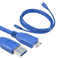 USB 3.0 PC Power Charger Data Cable For WD My Passport WDBACY5000ARD
