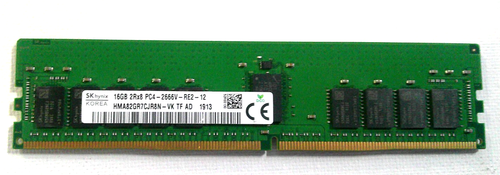 SK hynix 16gb 2Rx8 PC4-2666v-RE2-12 PC4 DIMM RAM HMA82GR7CJR8N-VK - Bild 2 von 8