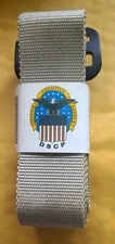 BRAND NEW DLA DSCP Adjustable US Military Riggers Belt, Sand, Size 44