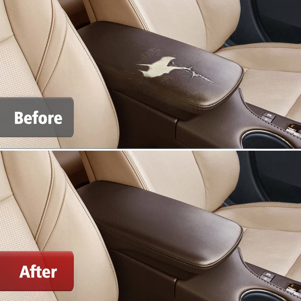 Fits Toyota Avalon 2013-2018 Center Console Lid Arm Rest Replacement Cover Brown Foto 4 de 4