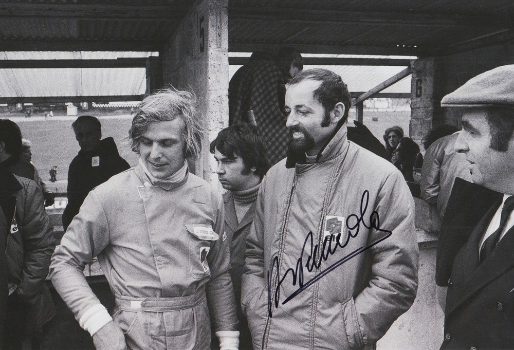 Henri Pescarolo Autographed 12x8 Matra Le Mans Racing Photo
