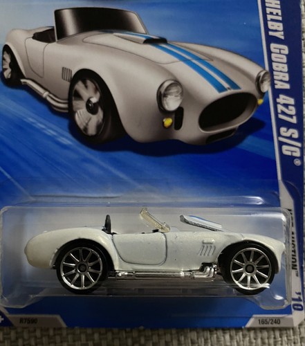 Hot Wheels Shelby Cobra 427 S/C blanco subasta caliente 2009 - Imagen 4 de 5