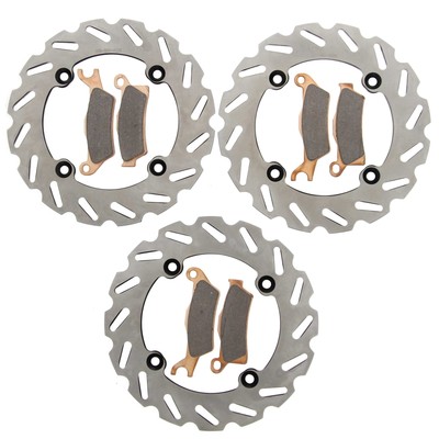 Brake Rotors and Pads fit Can-Am Outlander 650 XT 2013-2022 Front & Rear RipTide