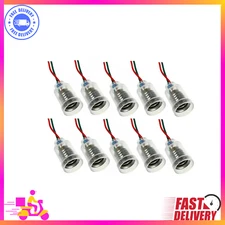 10X E10 Lamp Holders – LED Bulb Screw Base with Wire Socket for Home Lighting