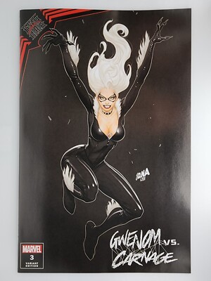 KING IN BLACK: Gwenom vs Carnage #3 - NAKAYAMA Black Cat Negative Trade
