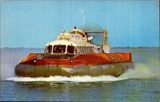 Ryde Hovercraft SRN 6 Postcard. Postcard 80s? Old United Kingdom