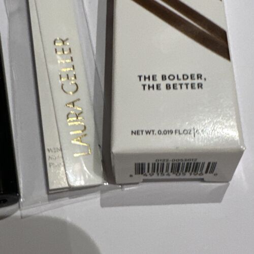Laura Geller mighty pen liquid eyeliner & stencil Fountain Brown New Boxed - Picture 6 of 6