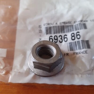 Ecrou à Embase d'Origine Peugeot Citroën - 693686 - Photo 1/3