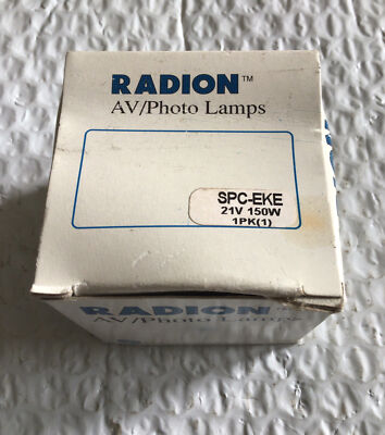 Radion AV/Photo Lamps, SPC-EKE, 21V 150W 1 PK (1), Japan