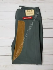 Tailored Sportsman Ladies Vintage Trophy Hunter - Front Zip Mid-Rise - Artichoke