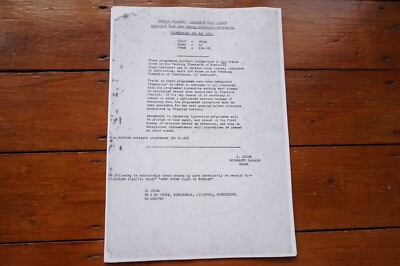 May 1975 Fascimilie Crewe Class 24 Main Line Diesel Diagrams Loco Workings