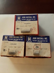 CABLE END TIES 3 SIZES, 1", 3/4", AND 9/16" SFH 