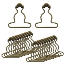 Mabor 20Pcs Overall Buckles Clips Replacement, 1.5 Inches Dungaree Suspender 