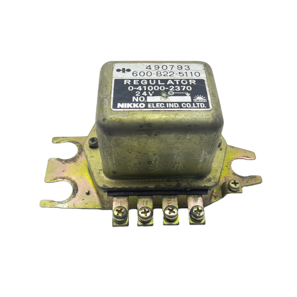 NIKKO 24V 電気部品 600-815-8910 Nikko Voltage Regulator 24V 490793 600-822-5110 0-41000-2370 NOS
