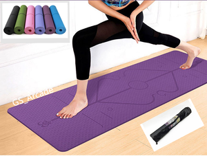 yoga mat 6mm with bag