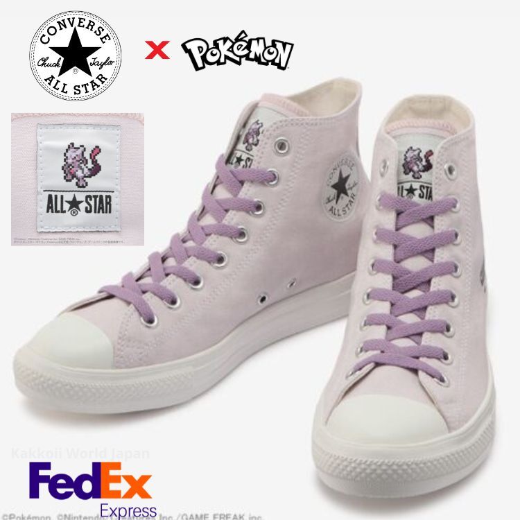 匡威CONVERSE ALL STAR LIGHT POKEMON HI MEWTWO 31306263215