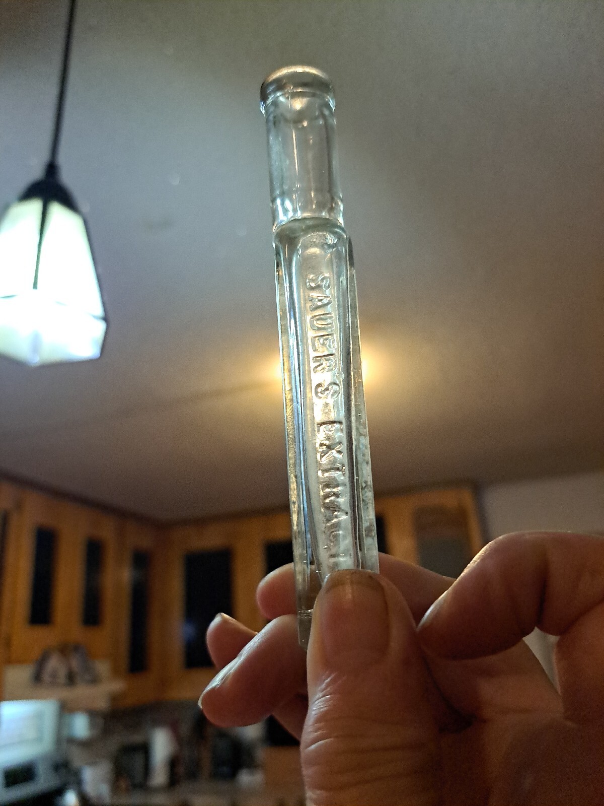 Antique Sauers Extract Bottle eBay