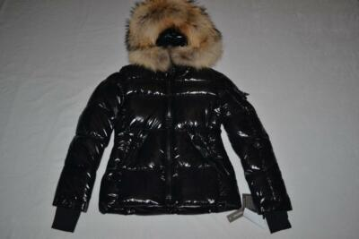 #ad #ad AUTHENTIC SAM. Blake Fur Trim Short Down Coat Hood Black Jet ALL SIZES BRAND NEW $549.00